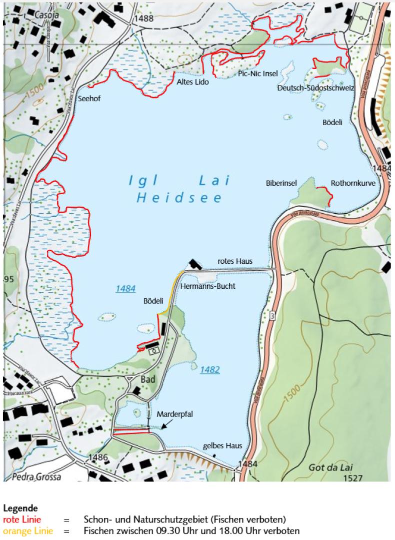 Foto Karte Heidsee